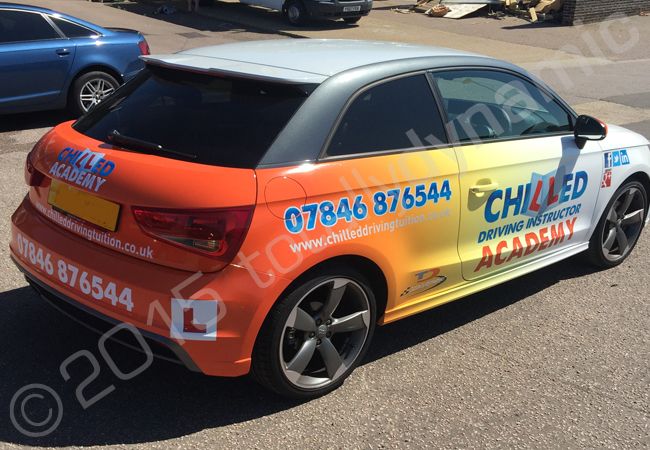 Totally Dynamic Audi A1 Vinyl Wrapped For The Chilled Academy