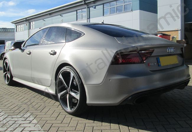 Audi rs7 silver